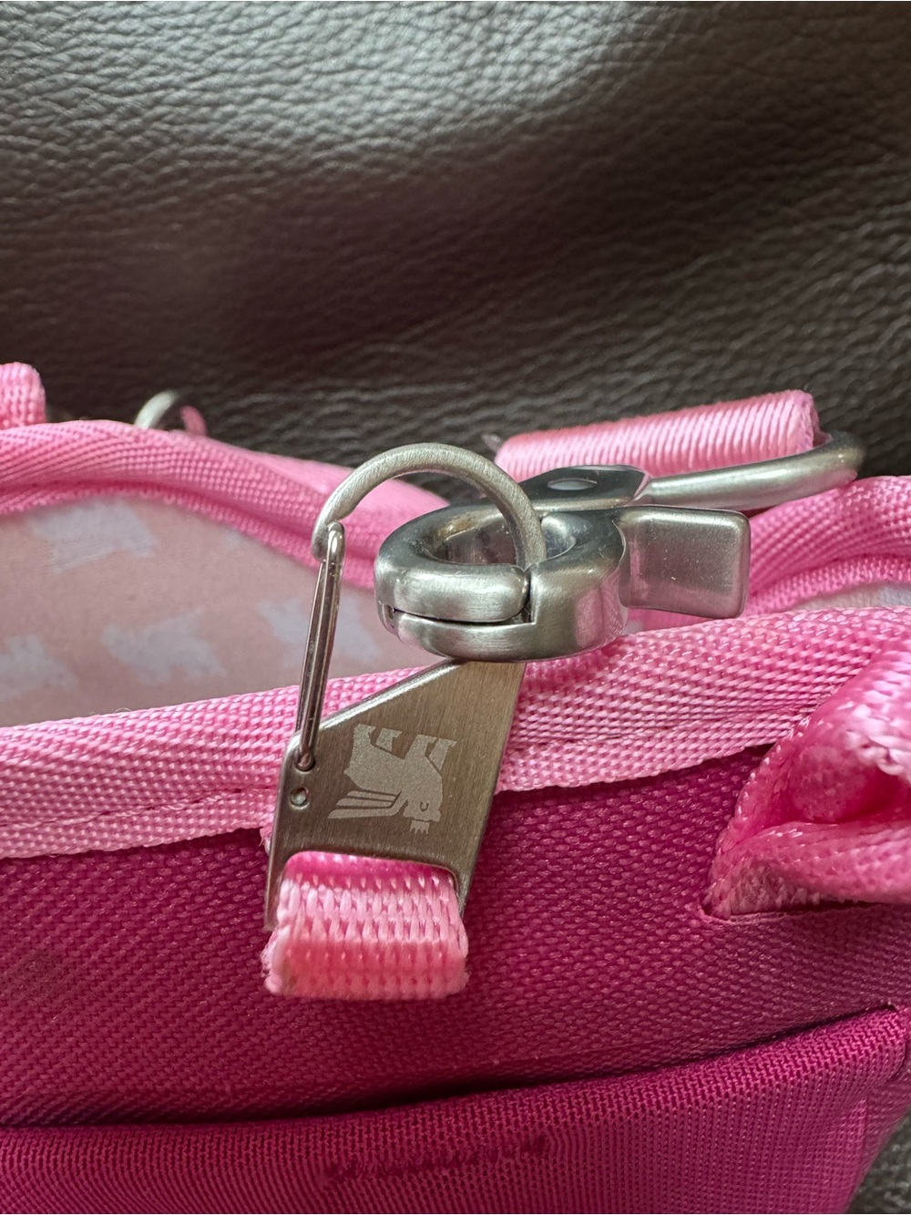 Stanley 40oz Pink Carry All Utility Crossbody Tumbler Pouch with Strap - Picture 4 of 11